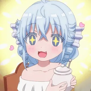 🥰 อนิเมะ, น่ารัก, ผู้หญิง, การ์ตูน, ตัวละคร telegram sticker