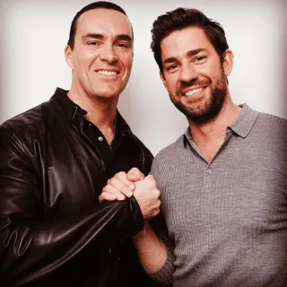 👥 men, actor, smile, portrait telegram sticker