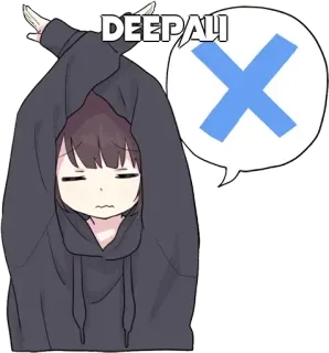 🤔 DEEPALI telegram sticker