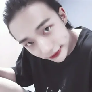 🍭 사람, 인물사진, 얼굴, 남자, 미소, 머리 whatsapp sticker