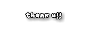 🤍 thank u!! 감사, 귀여운, 표정, 인사 telegram sticker