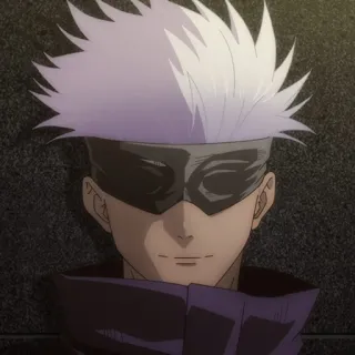 🤍 Satoru Gojo Jujutsu Kaisen anime, gojo, satoru, jujutsu kaisen, manga telegram sticker