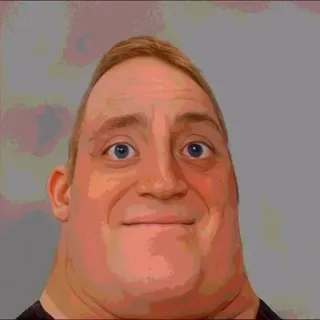 😟 Mr. Incredible The Incredibles Mr. Incredible, Iniemamocni, Pixar, kreskówka, mem, twarz telegram sticker