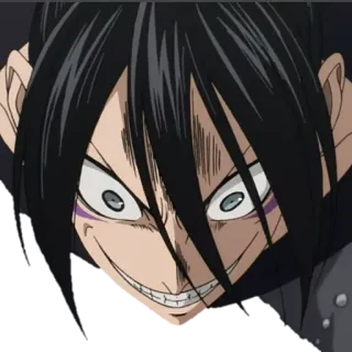 😈 Speed-o'-Sound Sonic One-Punch Man Аниме, Злодей, Скорость, Ниндзя, Зло telegram sticker