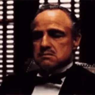 🤴 Vito Corleone The Godfather telegram sticker