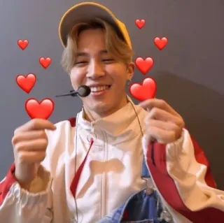 ❤️ kpop, heart, love, smile, happy, idol, cute telegram sticker
