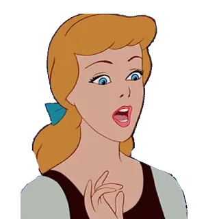 @STIKERFORALL CINDERELLA whatsapp stickers