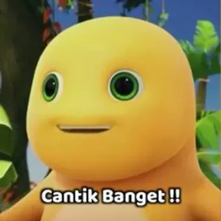 💗 Cantik Banget !! dinozaur, kreskówka, słodki, wyraz, ładny telegram sticker