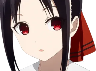 ❤️ Kaguya Shinomiya Kaguya-sama: Love Is War 애니메이션, 카구야님은告백받고싶어, 시노미야, 만화 telegram sticker