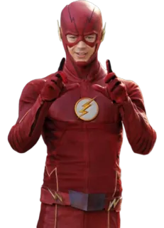 🙌 The Flash superhero, The Flash, DC Comics, speedster, comics, character telegram sticker