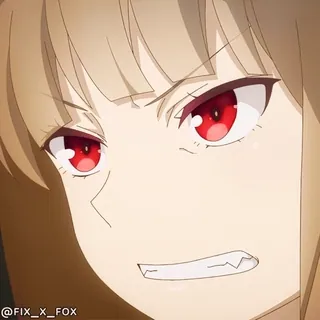 😡 Chisato Nishikigi Lycoris Recoil whatsapp sticker