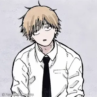 🪚 Denji Chainsaw Man Anime, Manga, Chainsaw Man, Denji telegram sticker