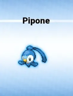 🆘 Piplup Pokemon Pipone Pokemon, Piplup, biru, burung telegram sticker