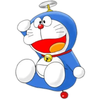 👼 Doraemon doraemon, cartoon, anime, roboter, katze, japanisch, charakter whatsapp sticker
