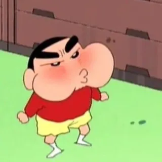 😠 Shin-chan Nohara Crayon Shin-chan Crayon Shin-Chan, Shin-Chan, Anime, Manga, Drôle, Comédie telegram sticker