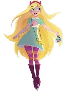 😃 Star Butterfly Star vs. the Forces of Evil Звёздная Бабочка, Мультфильм, Магия, Принцесса, Фэнтези, Анимация telegram sticker