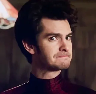 😸 Spider-Man andrew garfield, faccia buffa, meme, attore, spider-man whatsapp sticker