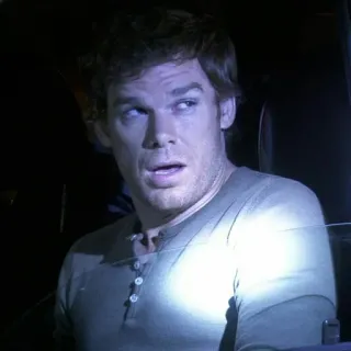 🥱 Dexter Morgan Dexter crimen, drama, asesino en serie, televisión, sangre telegram sticker