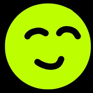 🙃 smiley, emoji, happy, smile, face, yellow whatsapp sticker