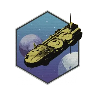 🚢 spaceship, space, planets, sci-fi, transport, vessel telegram sticker