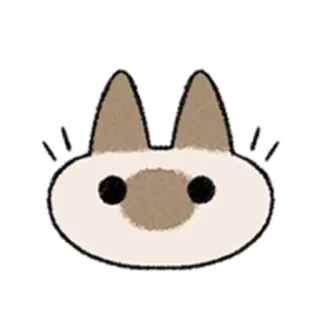 😺 gato, animal, adesivo, fofo, desenho animado telegram sticker