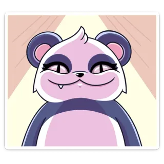 😊 Panda, Binatang, Kartun, Lucu, Stiker whatsapp sticker