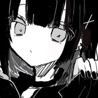🕸️ 动漫, 漫画, 女孩, 艺术, 卡通, 可爱 whatsapp sticker