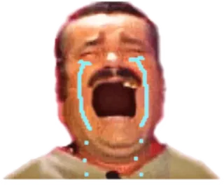 😭 crying, sad, upset, meme telegram sticker