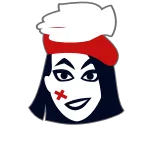 🤪 Cartone animato, Donna, Militare, Violenza, Offensivo whatsapp sticker