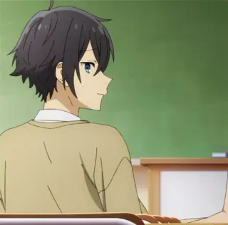 🌚 Izumi Miyamura Horimiya Anime, Personaje, Escuela, Chico, Horimiya, Izumi Miyamura telegram sticker