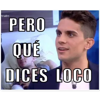 😟 PERO
QUÉ
DICES LOCO meme, spanish, loco, dices, pero telegram sticker