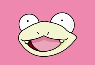 ⏳ Slowpoke Pokemon pokemon, Slowpoke, słodki, zwierzę, kreskówka telegram sticker