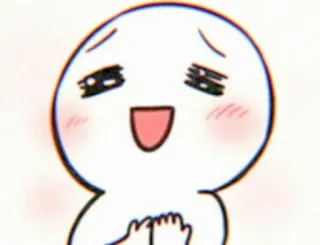 🦢 süß, fröhlich, Cartoon, Emoji, Gesicht whatsapp sticker