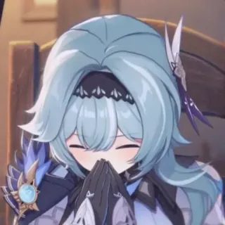 🤧 Eula Genshin Impact Anime, Jeu vidéo, Eula, Genshin Impact whatsapp sticker