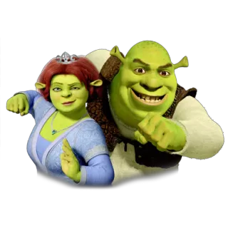 Shrek telegram stickers