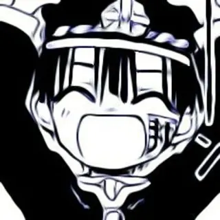 🫐 Hanako-kun Toilet-bound Hanako-kun Anime, Manga, Toilet-Bound Hanako-kun, Hanako-kun, Carino, Personaggio telegram sticker