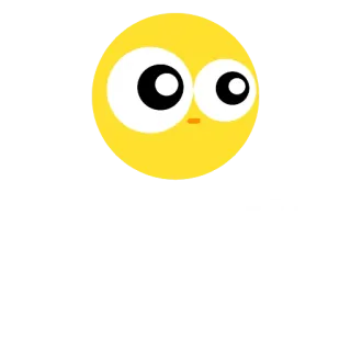 🙃 BOOMER emoji, yellow, text, slang telegram sticker