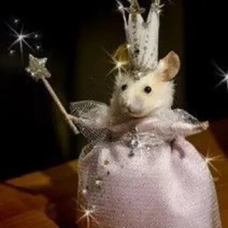 🐀 mysz, wróżka, korona, magia, zwierzę telegram sticker