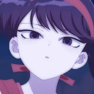 ☂️ Anime, Manga, Chica, Morado, Dibujo animado, Personaje telegram sticker