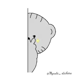🤨 dibujo animado, personaje, gesto, mano, dedo telegram sticker