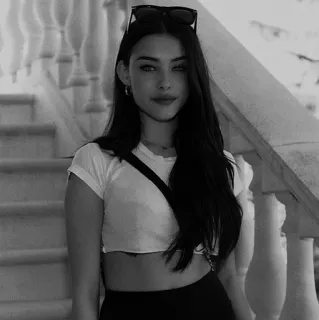 🥀 Madison Beer wanita, penyanyi, selebriti, potret, model, Madison Beer whatsapp sticker