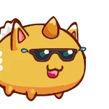 🤣 cartoon, character, sunglasses, animal telegram sticker
