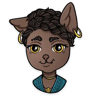 🐈 cat, anthropomorphic, humanoid, animal, character, cartoon telegram sticker