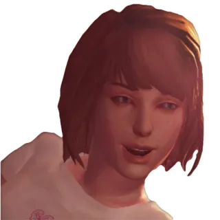 😏 Max Caulfield Life Is Strange max caulfield, life is strange, videogioco, ragazza, teenager telegram sticker