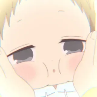 🥺 Anime, süß, Baby, kawaii, Kind telegram sticker