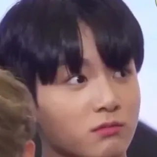 😳 Jungkook kpop, cantante, bts, meme, ídolo telegram sticker