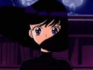 😱 anime, desenho animado, menina, cabelo preto, fofa, mangá telegram sticker