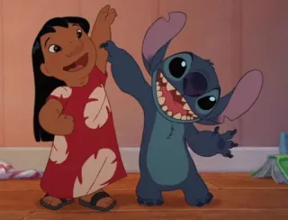 😍 Stitch Lilo & Stitch мультфильм, анимация, дисней, персонаж, лило, стич telegram sticker