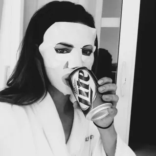 🌚 Lite làm đẹp, mặt nạ, đồ uống, rượu, phụ nữ telegram sticker