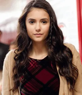 🥀 Nina Dobrev actress, portrait, woman, celebrity telegram sticker